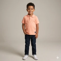 POLO MASCULINA 47862 PULLA BULLA LARANJA