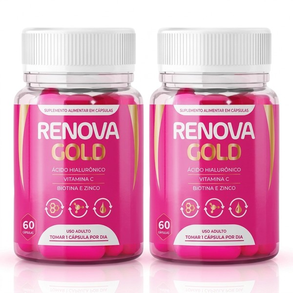 Renova Gold 60 Cáps - Promoção Limitada + Frete Grátis