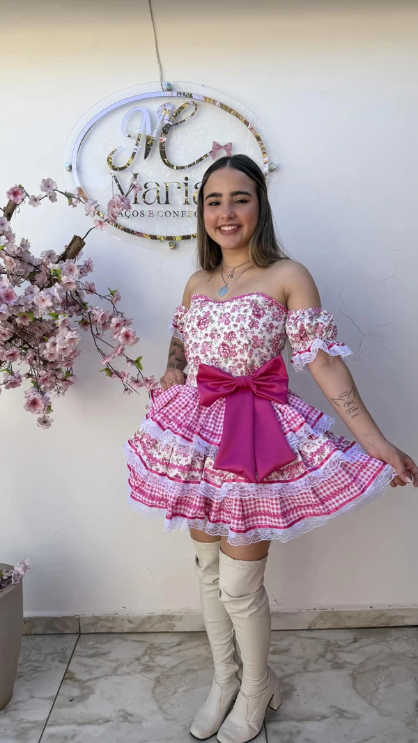 Vestido Junino - Dália