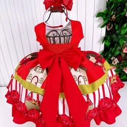 Vestido Temático - Chapeuzinho Vermelho Com Capa