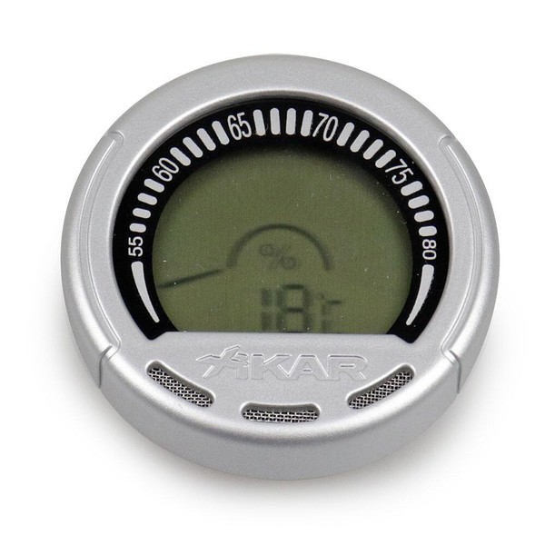 Higrômetro Digital Xikar Redondo Gauge