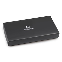 Porta 3 Charutos em Couro Nerone Classy - Preto