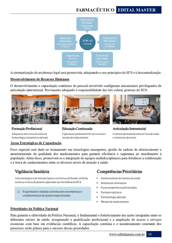 Farmacêutico - Ministério da Saúde