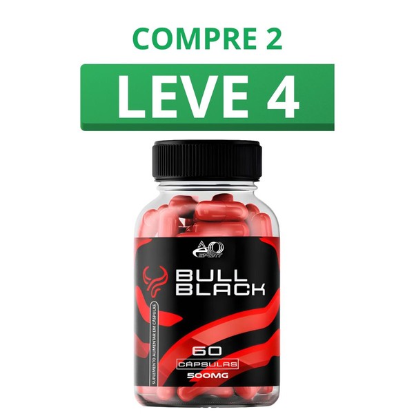 BullBlack 60 Cápsulas + Frete Grátis