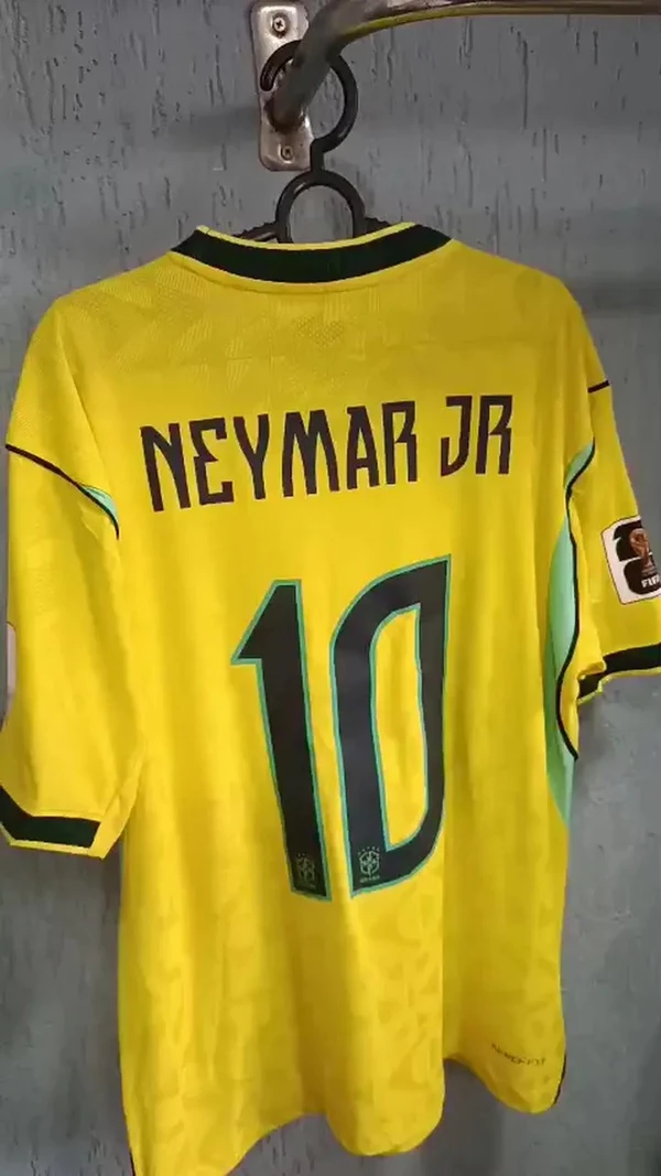 Camisa Brasil 2026 Neymar Jr. #10 Amarela Masculina – Lançamento Copa