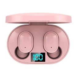 Fone De Ouvido Sem Fio E6s Bluetooth 5.0 Tws Com Tela LED Digital MING