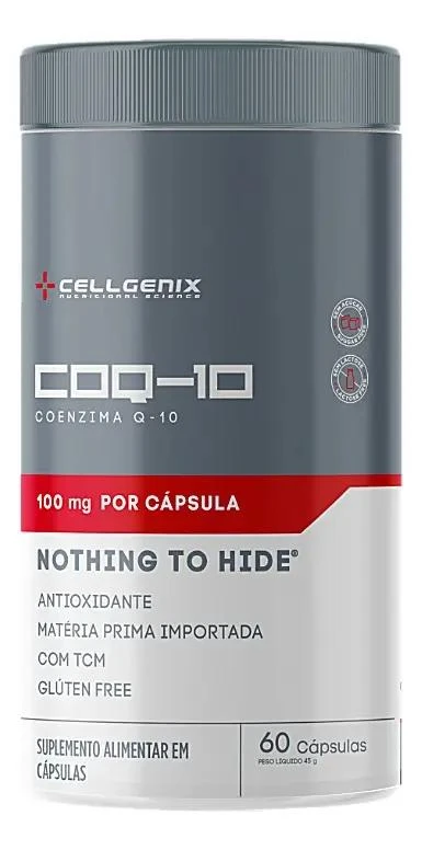 COENZIMA Q10 - 100MG - 60 CAPS - CELLGENIX