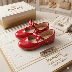 SAPATO  ANGEL VERMELHO PEPER VERNIZ SINT PAMPILI - 10449
