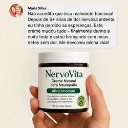 NervoVita Creme de Alivio e Reparo para Dor
