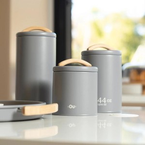 Pote mantimentos em Metal Ou 1,3L Linha Sense