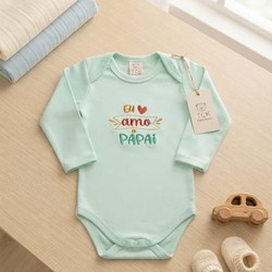 BODY YUKS EU AMO PAPAI 20678 VERDE