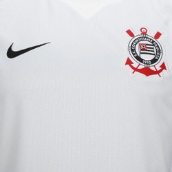 Camisa Corinthians I 2026 Torcedor Nike Masculina - Branco