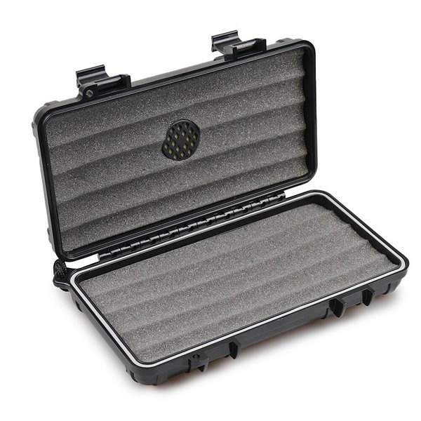 Umidor de Viagem Nerone para 5 Charutos - Preto