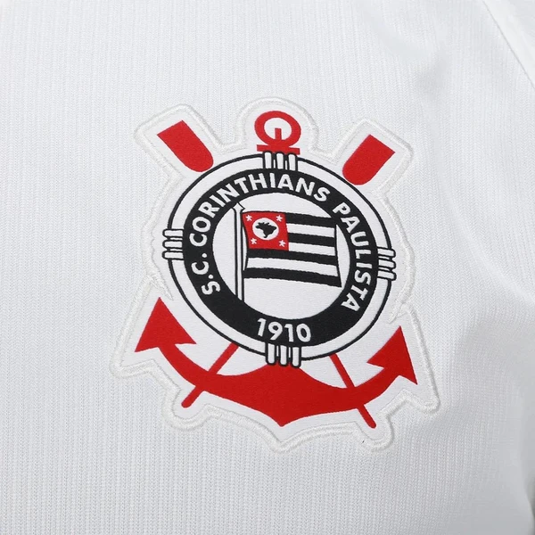 Camisa Corinthians I 2026 Torcedor Nike Masculina - Branco
