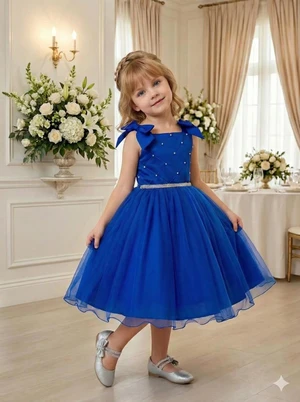 Vestido Luxo - Azul Royal 