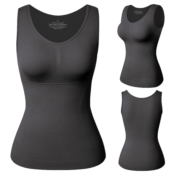Blusa Modeladora Feminina com Bojo e Compressão Suave