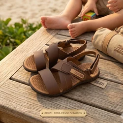 129143 SANDALIA URBAN CHOCOLATE KLIN MARROM