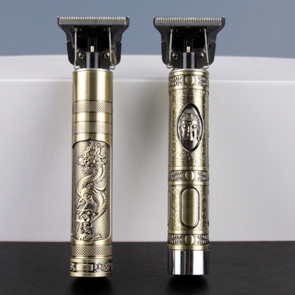 Máquina de Barbear e Cortar Cabelo Profissional Recarregável Sem Fio