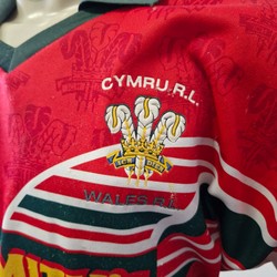 Camisa Rugby País de Gales 1995