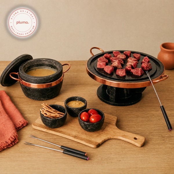 JOGO 6 Peças - Fondue Essencial
