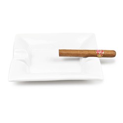 Cinzeiro de Porcelana para 2 Charutos Phantom