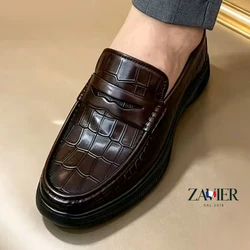 [COMPRE 1 E LEVE 2] Mocassim Dobrável em Couro de Cobra com Sola ComfortGel