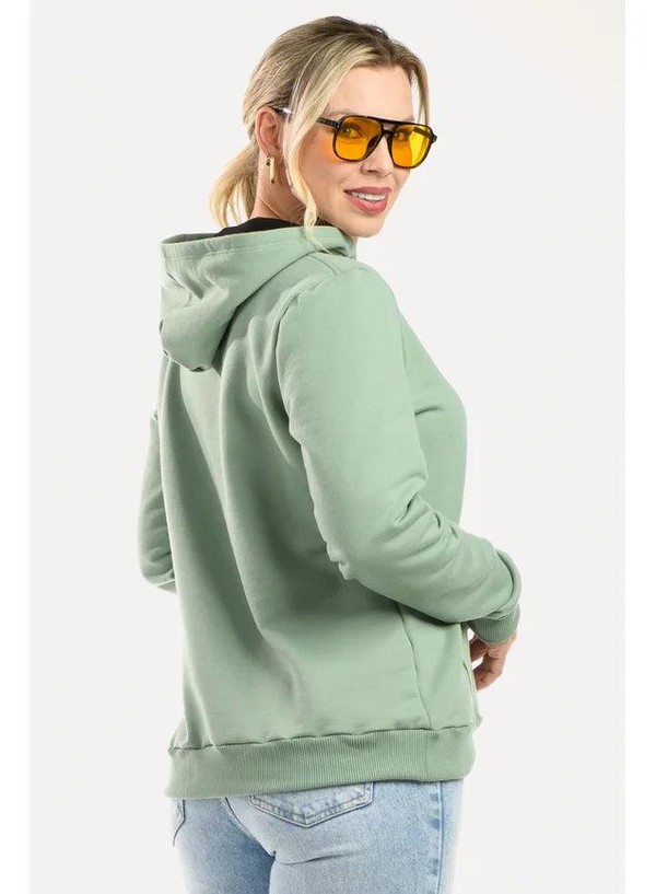 Conjunto Moleton com Calça Térmica Class Verde e Preto