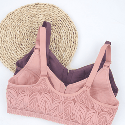 Kit 2 Sutiã de Renda e Algodão Plus Size - Soft Conforto