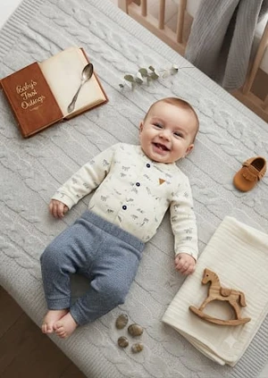 CONJUNTO BABY 9818 BRANCO PARAISO