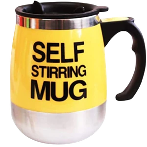 Caneca Com Mixer (amarelo)
