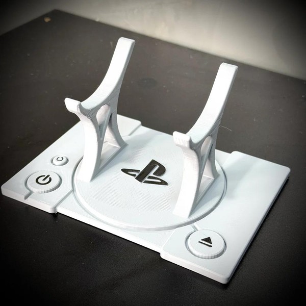 Suporte Controle de Playstation 4 e Playstation 5 retrô Estilo console PS1 Pronta Entrega