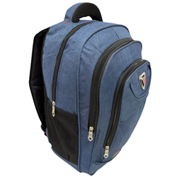 Mochila Resistente Viagem Escola Trabalho Sport (AZUL)