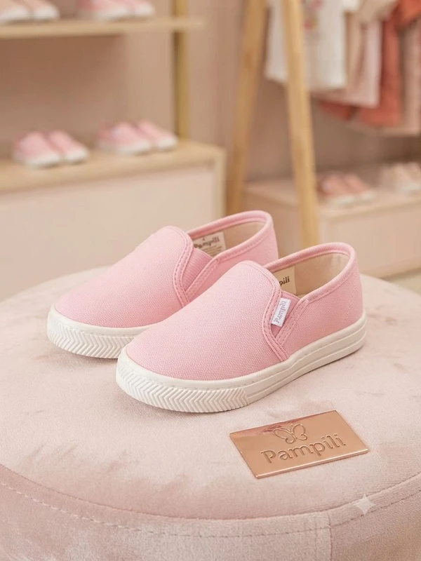 TENIS INFANTIL PAMPILI 473032 MINI BLOG ROSA GLACE (avaria)