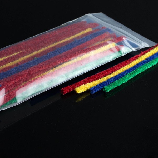 Limpador de Cachimbo de Algodão A-Smoke Colorido - Pacote com 50
