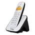 Telefone Sem Fio Intelbras TS 3110 – ID de Chamadas, Viva‑Voz e Agenda (Branco/Vermelho)