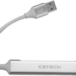 Hub C3Tech USB 1 Porta 3.0 2 Portas 2.0 - HU-320SI