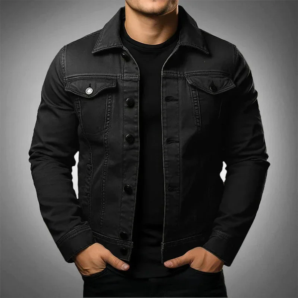 Jaqueta Jeans Masculina Slim Matezzo