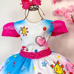 Vestido Temático Estampado - Maria Clara e JP 