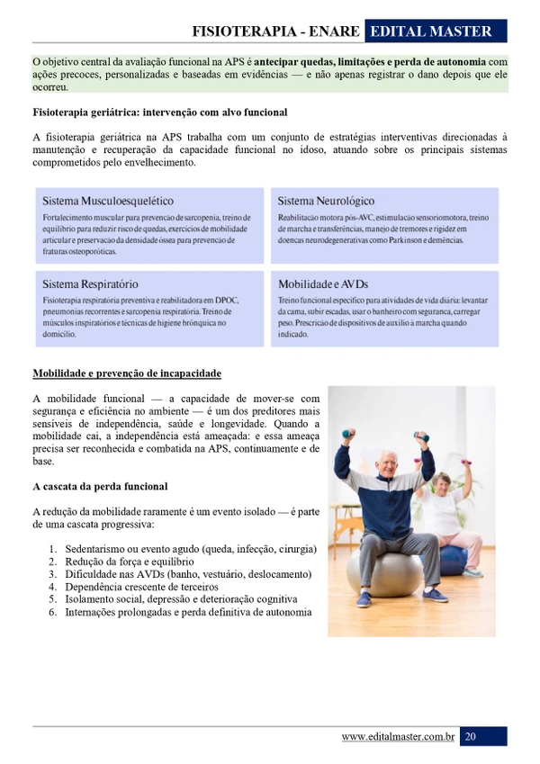 Fisioterapia ENARE 2026/2027