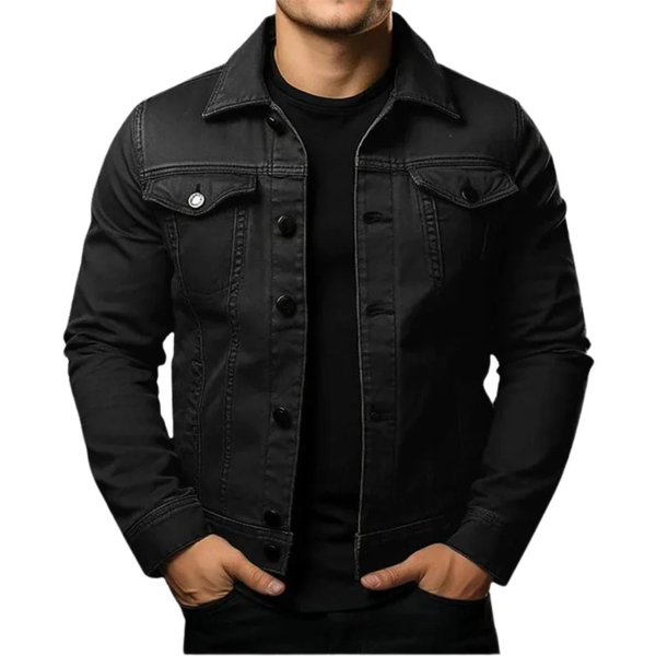 Jaqueta Jeans Masculina Slim Matezzo