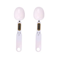 Mini Balança de Cozinha Digital, Balança Eletrônica De Alimentos LCD, Farinha De Cozinha, Leite, Café Em Pó, Peso Medida Colher, 0.1-500g