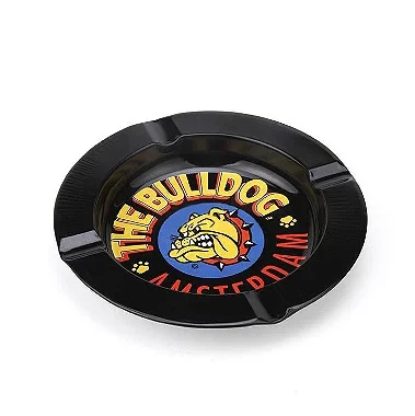 Cinzeiro de Alumínio para Cigarro - The Bulldog Preto