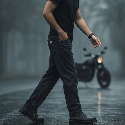 [Leve 3, Pague Só 2] Kit com 3 Calças Masculinas Alveric Jeans com Tecnologia Térmico e Tecido de Algodão Egípcio + BRINDES: Cinto, Carteira e Relógio