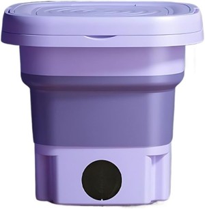 Mini máquina de lavar roupa dobrável portátil
