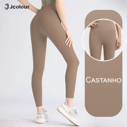 Calças de moletom femininas，Leggings de ioga  cintura alta