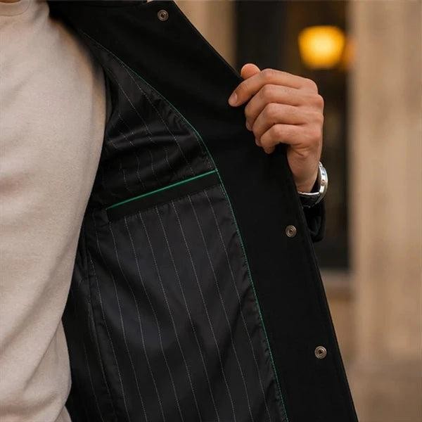 Jaqueta Masculina Venturo em 100% Algodão Premium (Estilo Soberano!) +BRINDE: Relógio, Cinto e Carteira