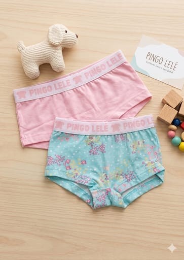 KIT BOXER MENINA KIDS PINGO LELE 76170
