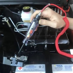 Testador de circuito de tensão de caminhão e carro, 6v 12v 24v, caneta de teste de sonda de diagnóstico de carro, lâmpada, caneta de medição elétrica, ferramentas de reparo