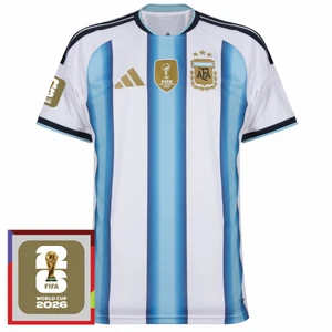 Camisa Seleção Argentina Home 2026/27 Patch Copa do Mundo 2026