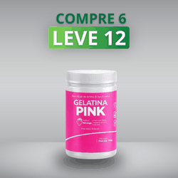 Gelatina Pink - 10% de Desconto no Pix + Frete Grátis